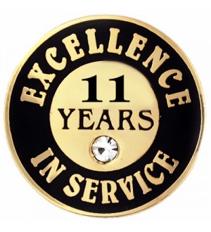 Excellence In Service Pin 