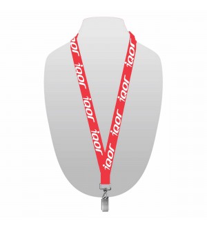 Polyester Lanyard with Standard Clip