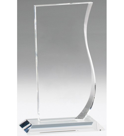 4 ¾" x 7 ½"  Optical Crystal Award